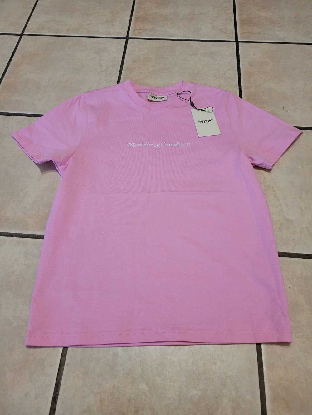 N/ON Pink Short Sleeve Tee - New York or Nowhere